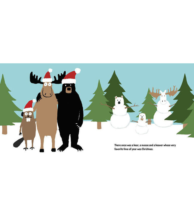 One Wild Christmas Board Book