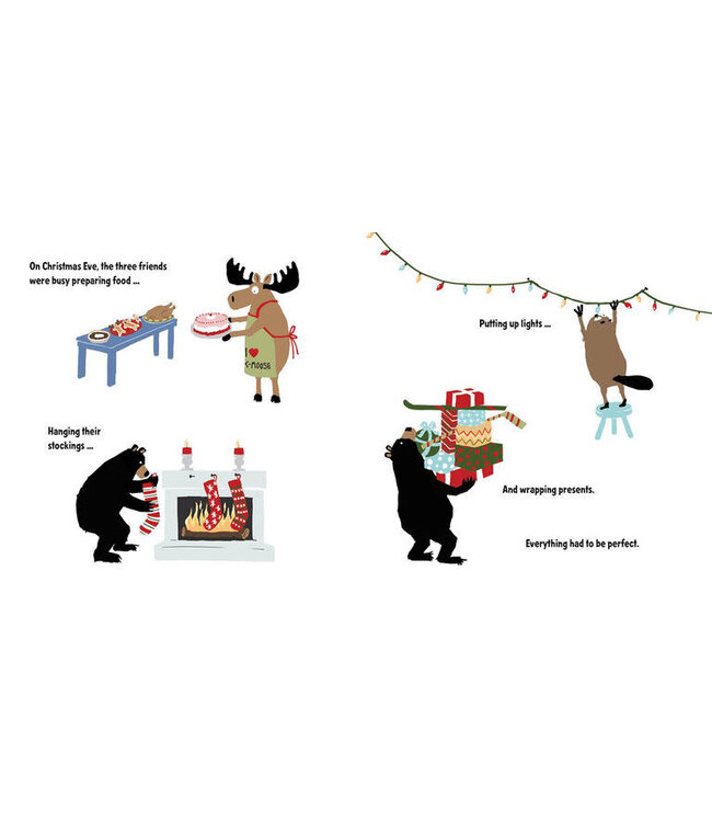 One Wild Christmas Board Book