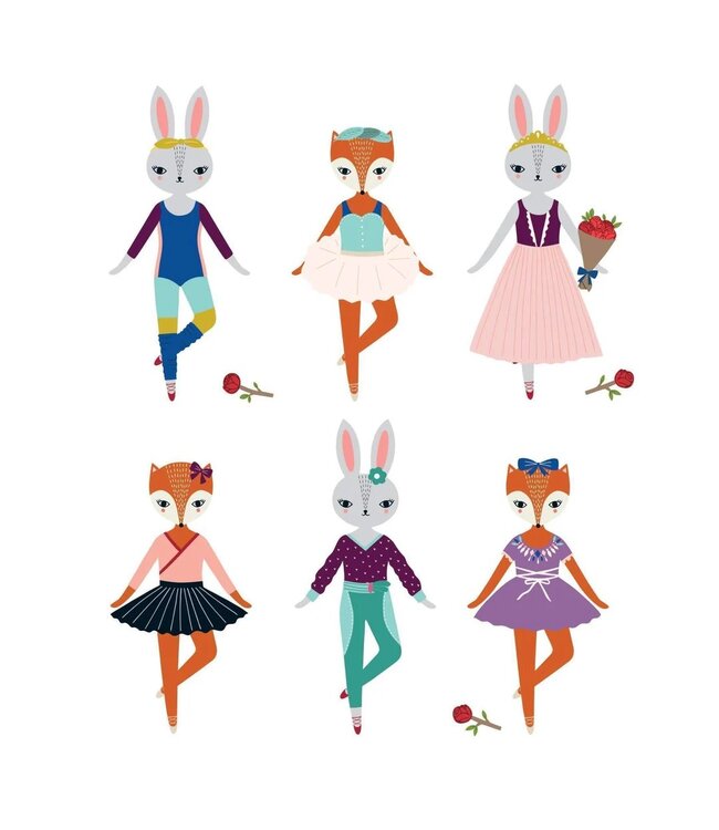Woodland Ballet Magnetic Dress-up