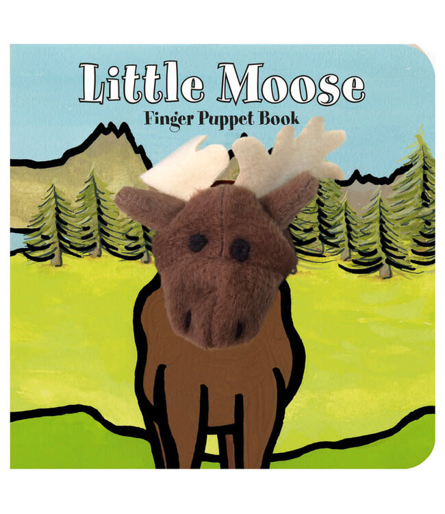 Little Moose Finger Puppet Book