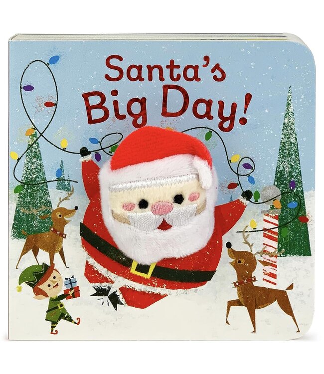 Santa's Big Day Finger Puppet Book
