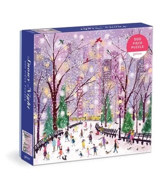 Galison Snowy Night Puzzle 500 pcs
