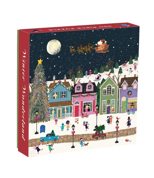 Galison Winter Wonderland Puzzle 500pc