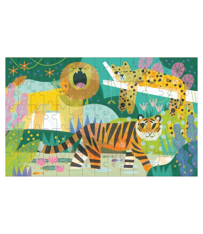 mudpuppy Lenticular Puzzle Cats Big and Small