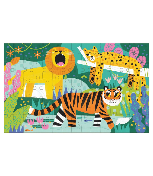 mudpuppy Lenticular Puzzle Cats Big and Small