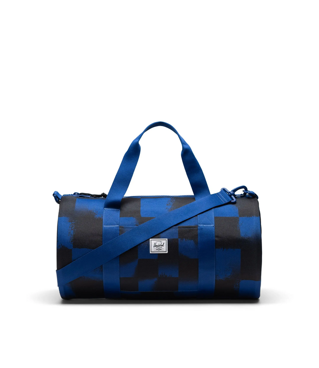 Herschel Supply Co. Classic Duffle Stencil Checker Sodalite Blue