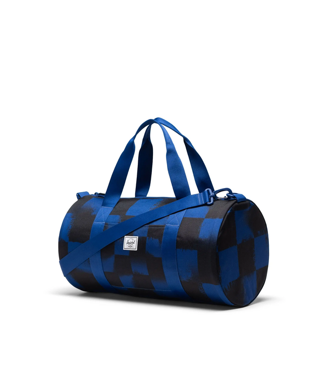 Herschel Supply Co. Classic Duffle Stencil Checker Sodalite Blue