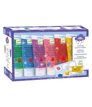 Djeco Finger Paint Glitter