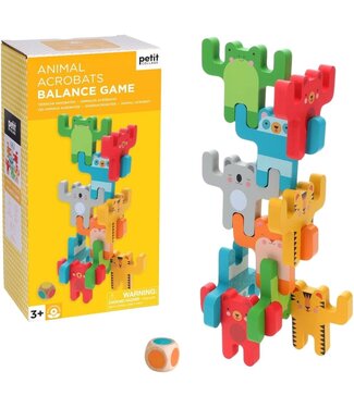 Petit Collage Animal Acrobats Balance Game