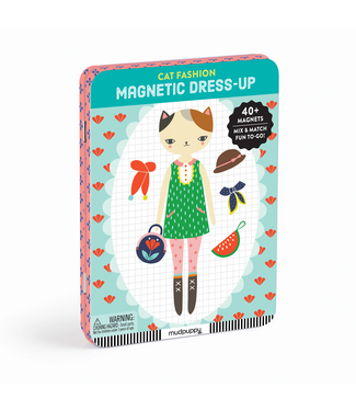 mudpuppy Cat Fashion Magnetic Dress-Up