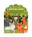 Petit Collage Colouring Book + Stickers Woodland