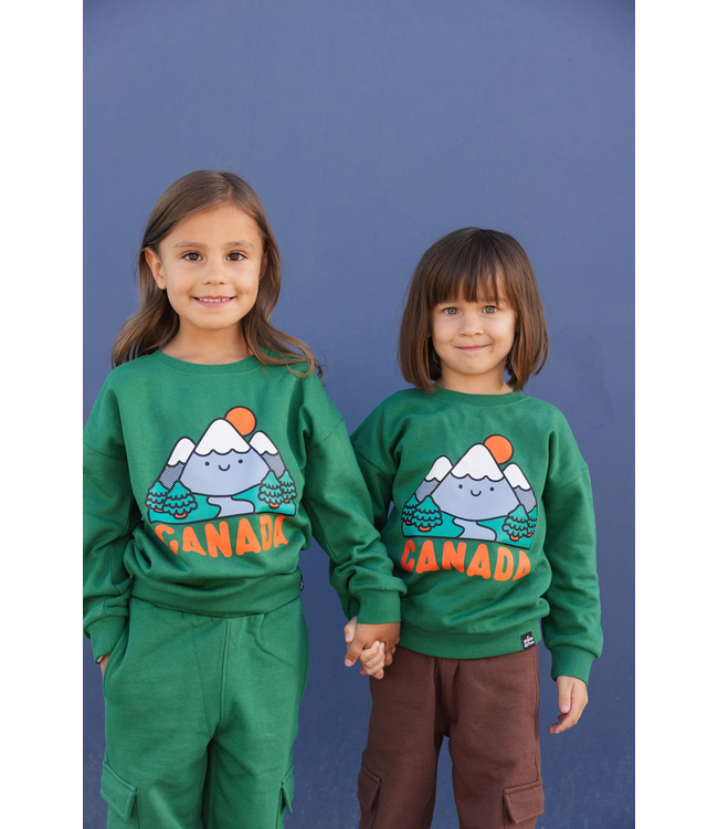 Whistle & Flute Kawaii Mountains Canada Sweatshirt