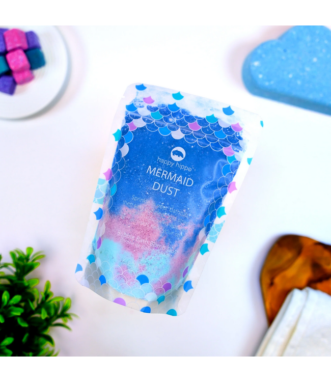 happy hippo Happy Hippo Mermaid Dust Bubble Bath