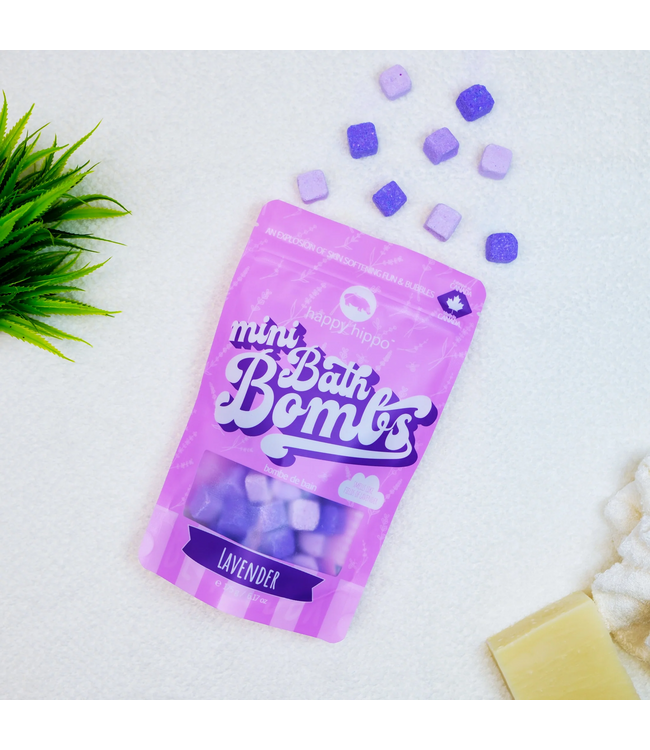 happy hippo Mini Bath Bombs