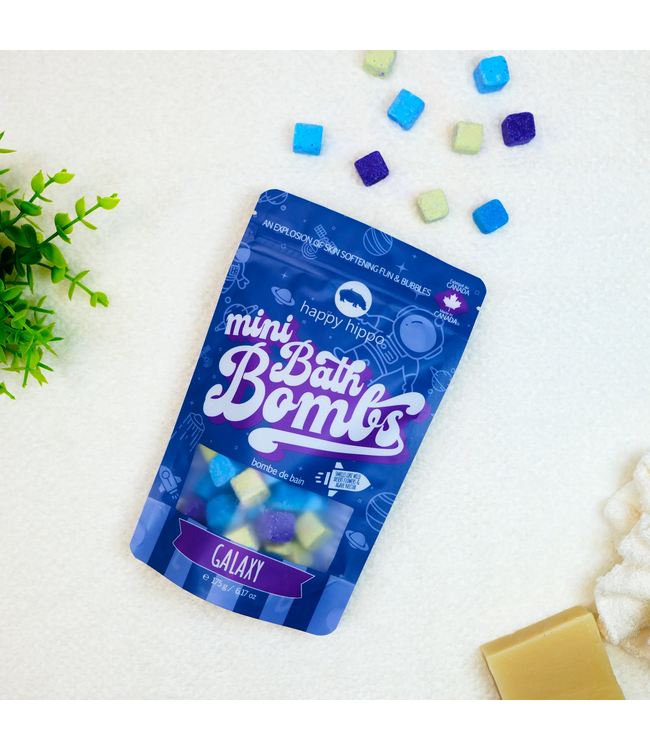 happy hippo Mini Bath Bombs