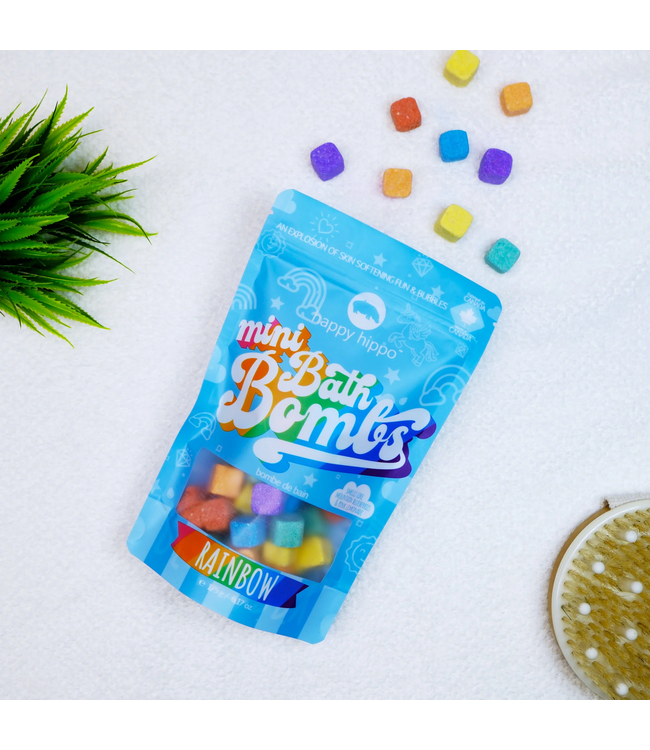 happy hippo Mini Bath Bombs