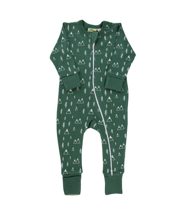 Parade Organics Baby Co. Zipper Romper