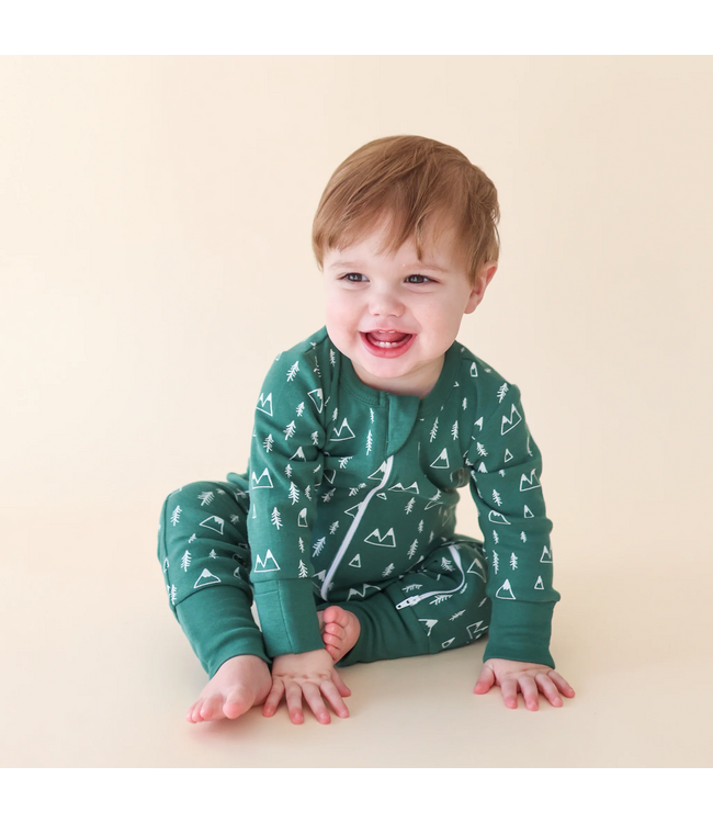 Parade Organics Baby Co. Zipper Romper