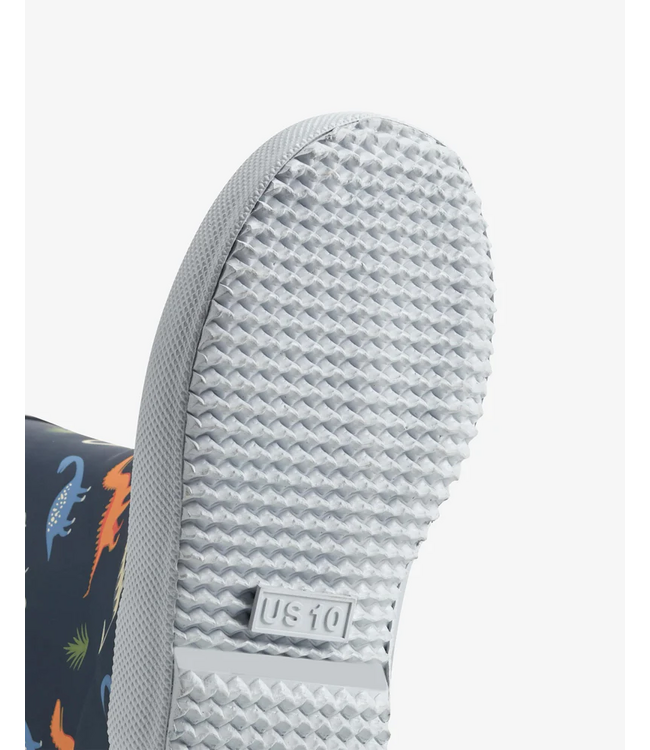 Hunter Original First Classic Boot Medieval Blue Dino Print