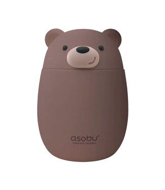Asobu Food Jar Brown Bear