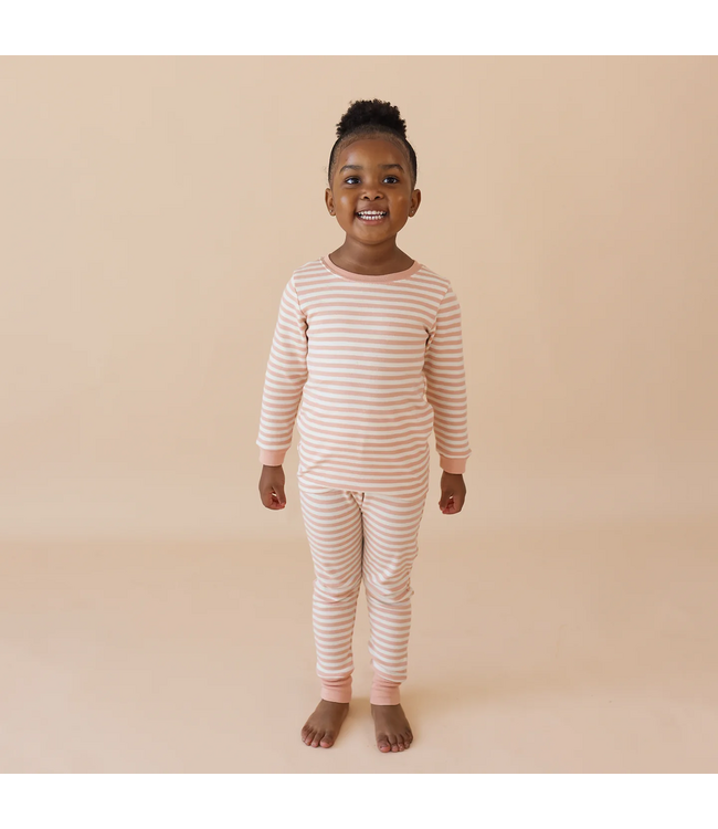 Parade Organics Baby Co. Organic Jammies Striped