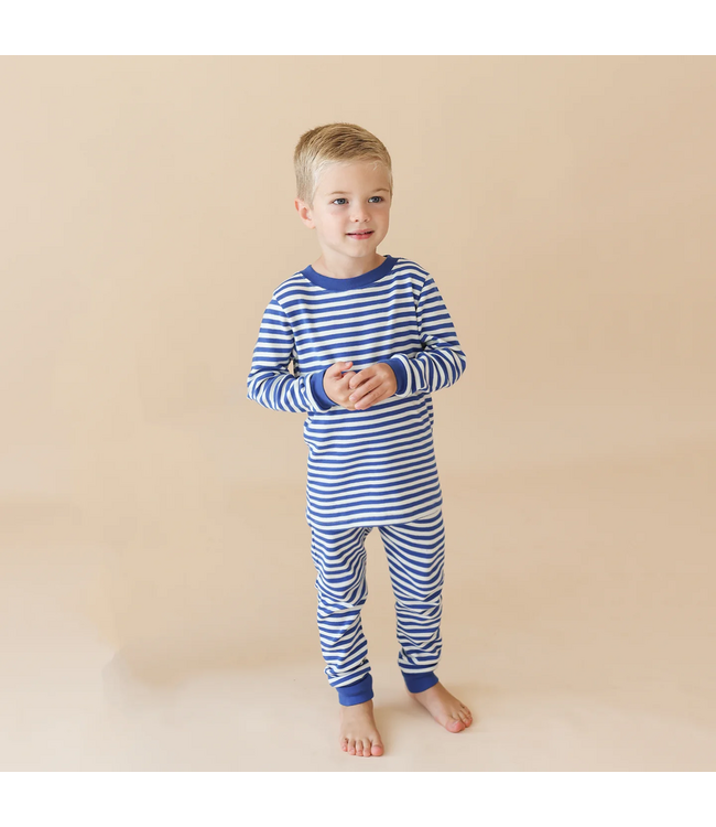 Parade Organics Baby Co. PJ Set Jammies Striped
