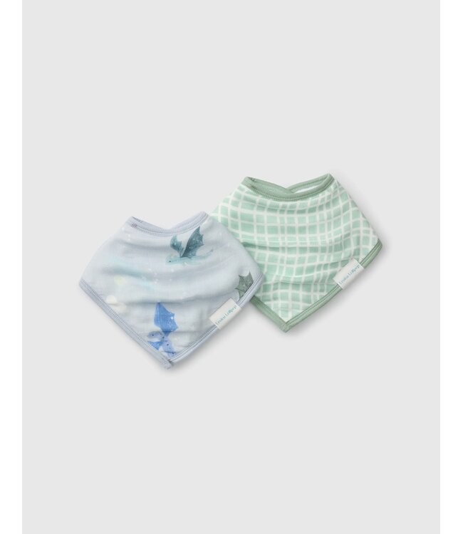 Loulou Lollipop Bandana Bib Set