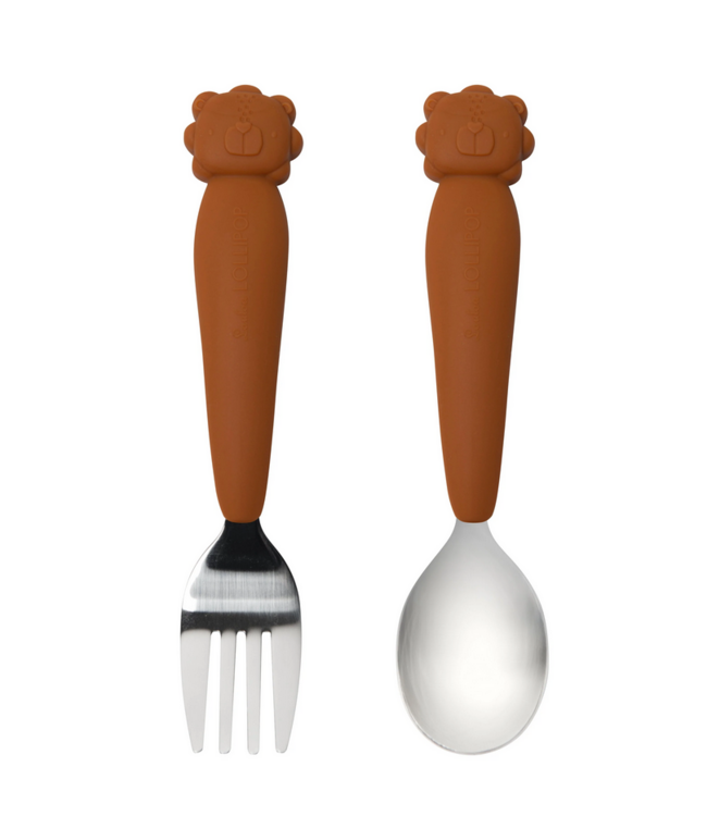 Loulou Lollipop Kids Spoon & Fork Set