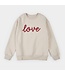 Petit Lem Sweatshirt Love on Beige
