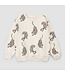 Miles the Label Sweatshirt Cheetah on Beige