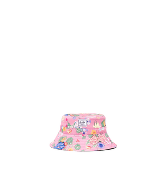 Herschel Supply Co. Beach UV Bucket Hat Paper Garden Strawberry Moon