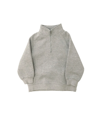 Brunette the Label Little Babes Half Zip Sweatshirt