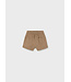 Mayoral Baby Front Pocket Cotton Shorts Cocoa