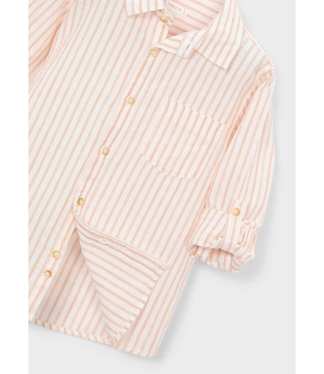 Mayoral Long Sleeve Linen Shirt