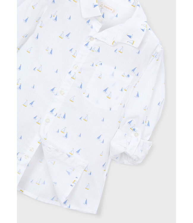 Mayoral Mayoral L/S Linen Shirt