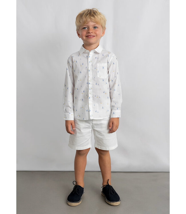 Mayoral Mayoral L/S Linen Shirt