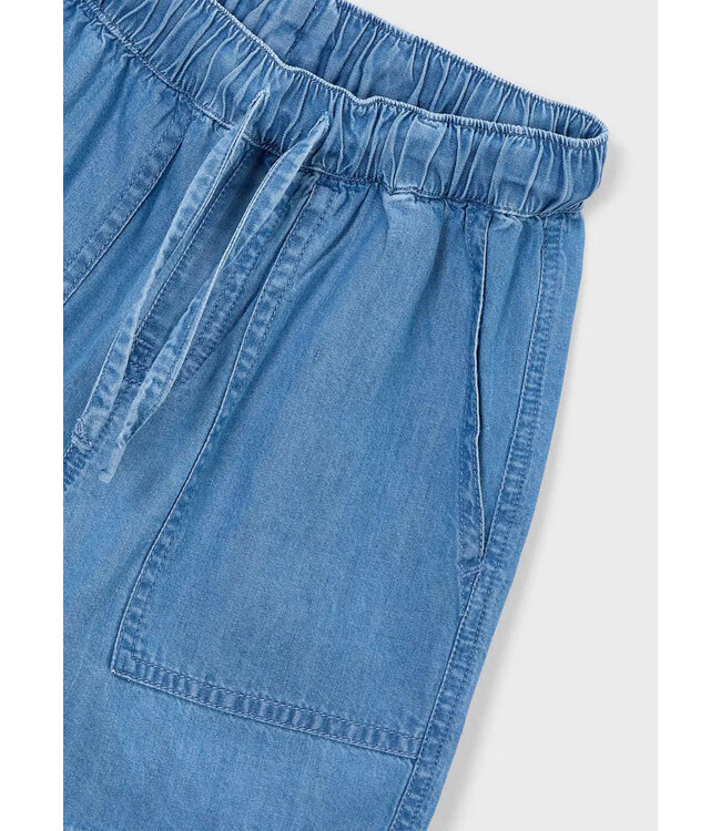 Mayoral Relaxed Fit Denim Shorts