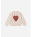 Quincy Mae Knit Sweater Red Heart