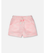 Deux par Deux Jacquard Knit Shorts Pink White