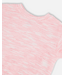 Deux par Deux Deux par Deux Jacquard Knit Tee Pink White