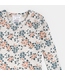 Petit Lem Petit Lem PJ Set Spring Flowers Print on Creme