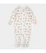 Petit Lem Footed Sleeper Primrose Print on Off-White