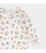Petit Lem Petit Lem Footed Sleeper Primrose Print on Off-White