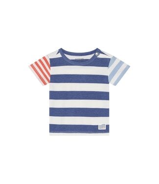Noppies Noppies Tee Striped Dusty Blue