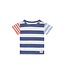 Noppies Tee Striped Dusty Blue