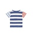 Noppies Tee Striped Dusty Blue