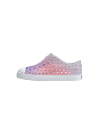 Native Canada Footwear Jefferson Print Shell White/Barely Taro Blur