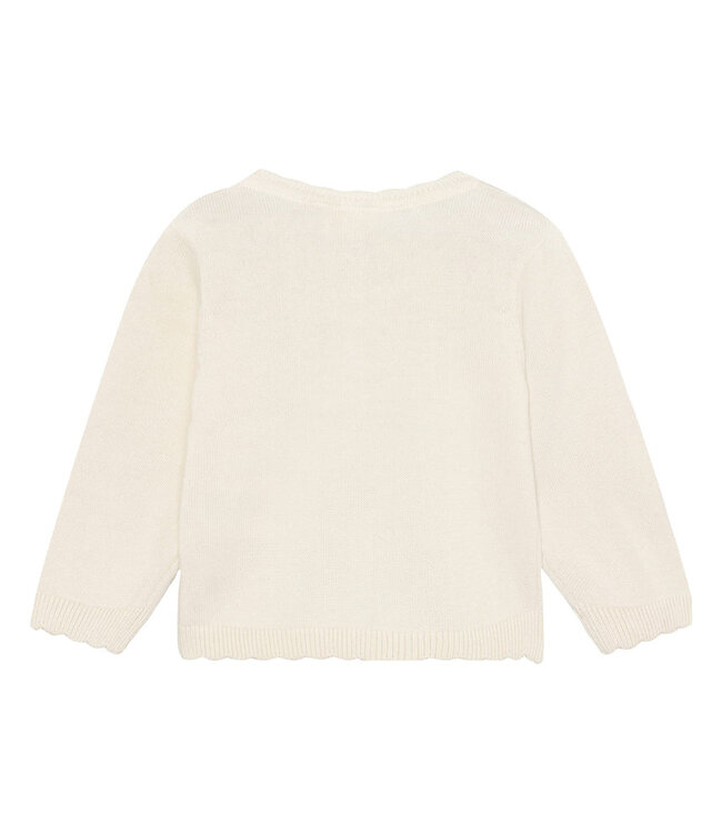 Minymo Minymo Embroidered Knit Cardigan