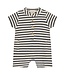 Minymo Minymo Stripe Polo Romper