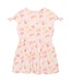 Minymo Minymo Palm Tree Print Dress Pink
